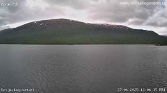 view from Lesjaskogsvatnet on 2025-06-27