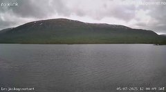 view from Lesjaskogsvatnet on 2025-07-05