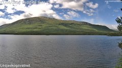 view from Lesjaskogsvatnet on 2026-06-21