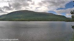 view from Lesjaskogsvatnet on 2026-06-22