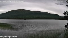 view from Lesjaskogsvatnet on 2026-08-08