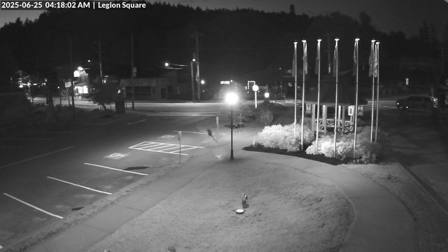 time-lapse frame, Inlet Legion Square webcam