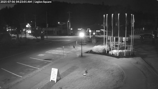 time-lapse frame, Inlet Legion Square webcam