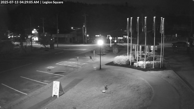 time-lapse frame, Inlet Legion Square webcam