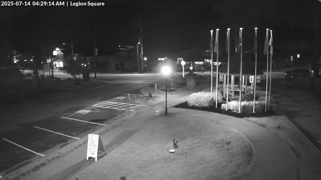time-lapse frame, Inlet Legion Square webcam