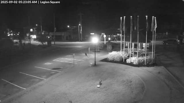 time-lapse frame, Inlet Legion Square webcam