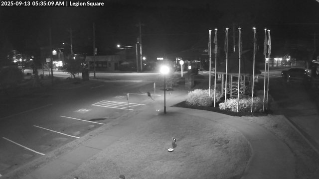time-lapse frame, Inlet Legion Square webcam