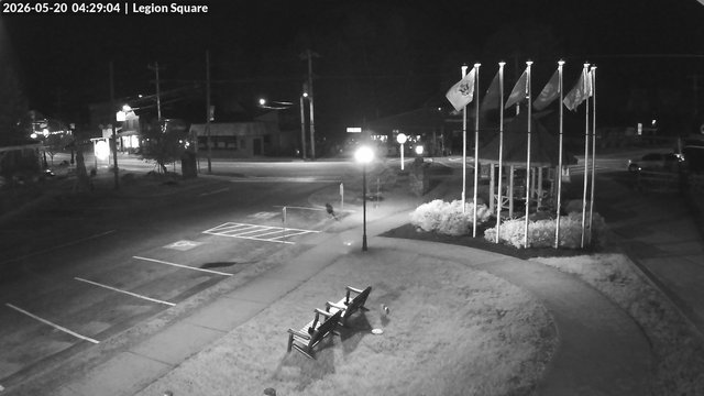 time-lapse frame, Inlet Legion Square webcam