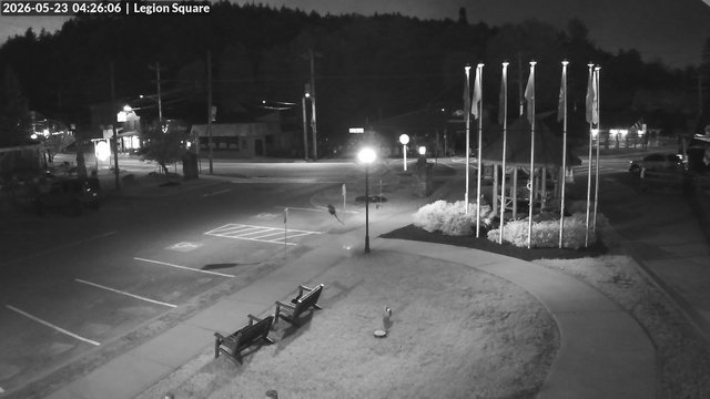time-lapse frame, Inlet Legion Square webcam