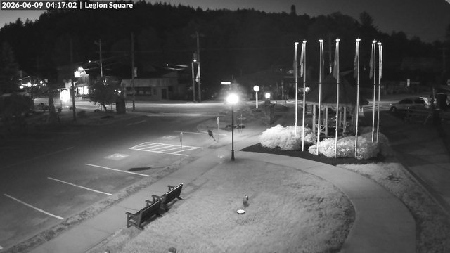 time-lapse frame, Inlet Legion Square webcam