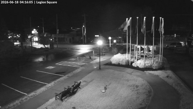 time-lapse frame, Inlet Legion Square webcam