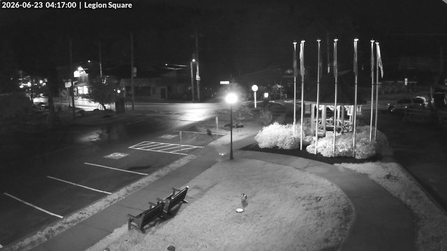 time-lapse frame, Inlet Legion Square webcam