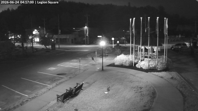 time-lapse frame, Inlet Legion Square webcam