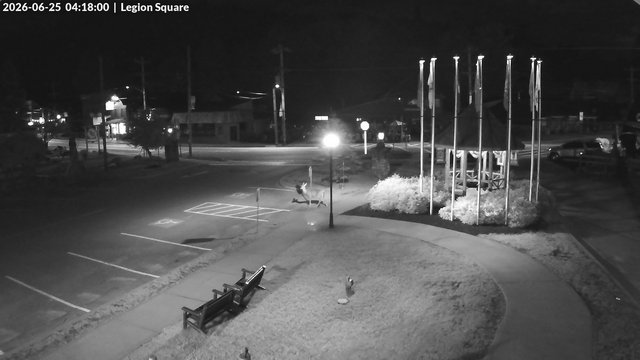 time-lapse frame, Inlet Legion Square webcam