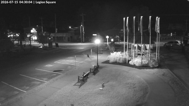 time-lapse frame, Inlet Legion Square webcam