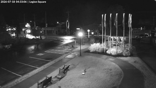 time-lapse frame, Inlet Legion Square webcam
