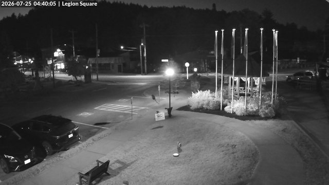 time-lapse frame, Inlet Legion Square webcam