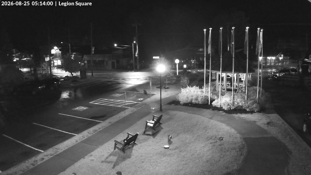 time-lapse frame, Inlet Legion Square webcam