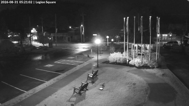 time-lapse frame, Inlet Legion Square webcam