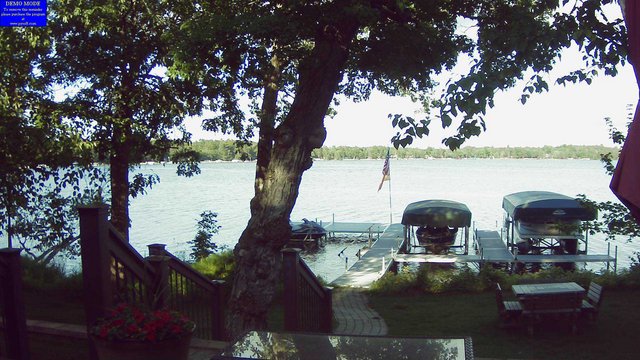 time-lapse frame, Ten Mile Lake Webcam webcam