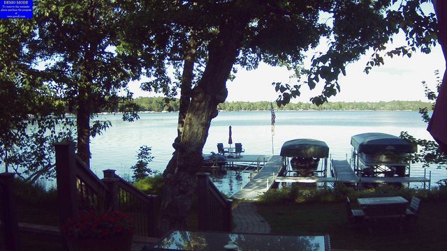 time-lapse frame, Ten Mile Lake Webcam webcam