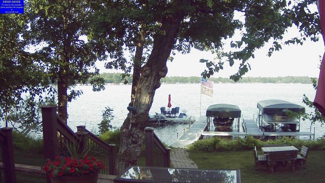 time-lapse frame, Ten Mile Lake Webcam webcam