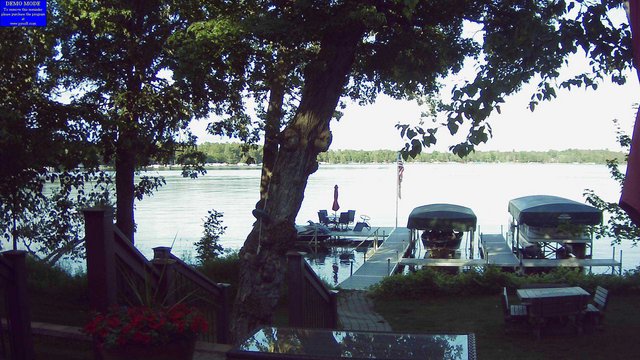 time-lapse frame, Ten Mile Lake Webcam webcam