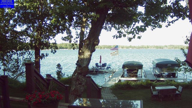 time-lapse frame, Ten Mile Lake Webcam webcam