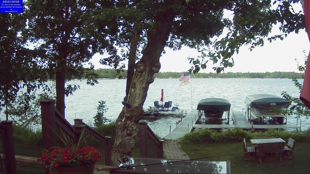time-lapse frame, Ten Mile Lake Webcam webcam