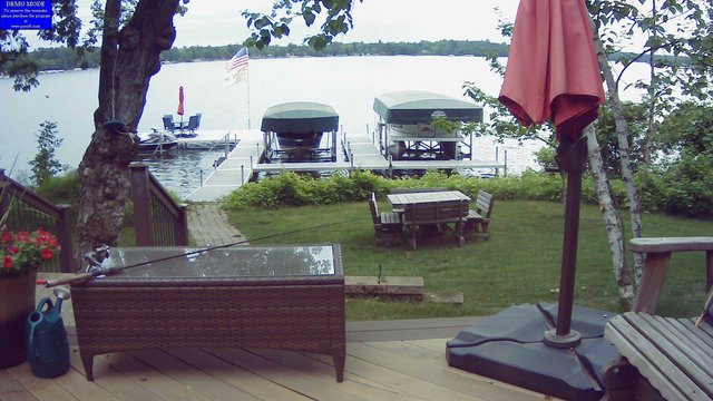 time-lapse frame, Ten Mile Lake Webcam webcam