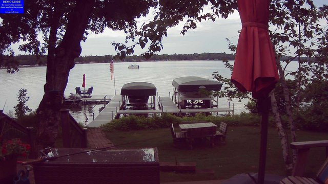 time-lapse frame, Ten Mile Lake Webcam webcam