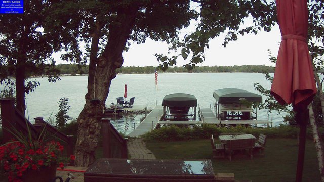 time-lapse frame, Ten Mile Lake Webcam webcam