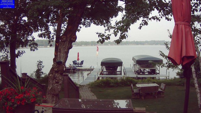 time-lapse frame, Ten Mile Lake Webcam webcam