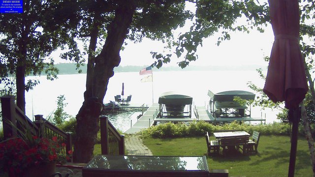 time-lapse frame, Ten Mile Lake Webcam webcam
