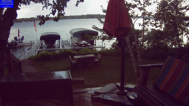 time-lapse frame, Ten Mile Lake Webcam webcam