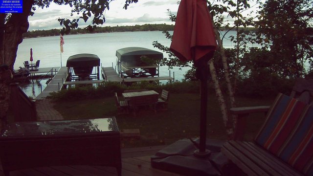 time-lapse frame, Ten Mile Lake Webcam webcam