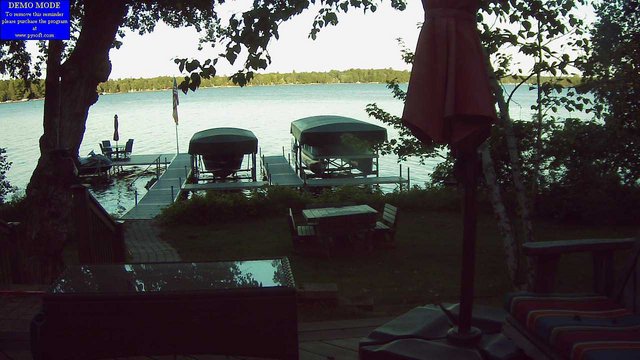 time-lapse frame, Ten Mile Lake Webcam webcam