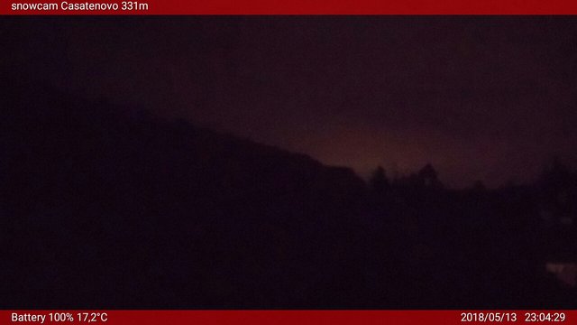 time-lapse frame, Casatenovo snowcam webcam