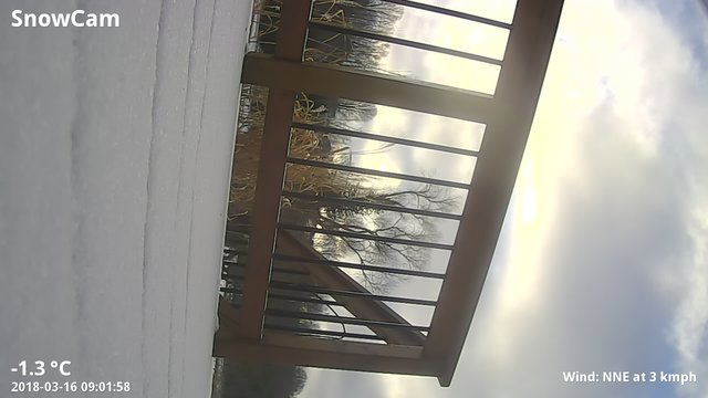 time-lapse frame, Deck-Dock Cam webcam