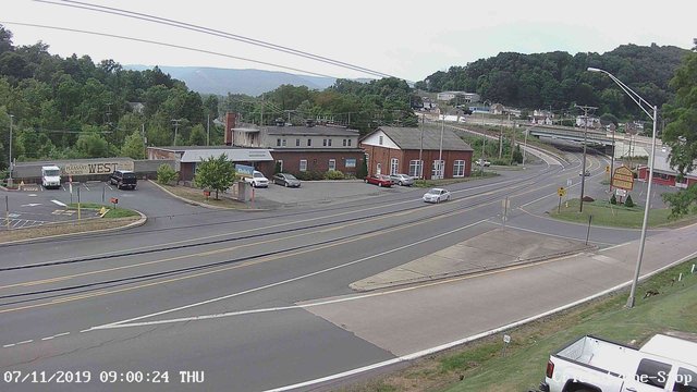 time-lapse frame, Electric Avenue - Lewistown webcam