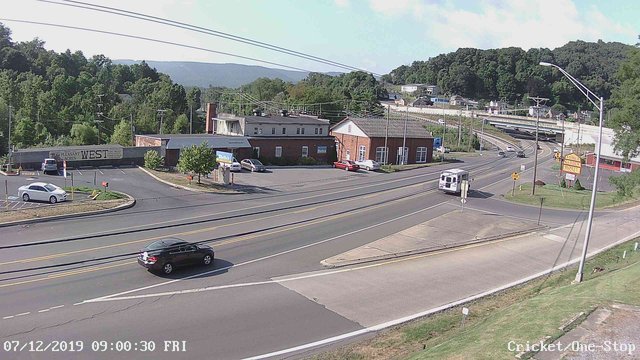 time-lapse frame, Electric Avenue - Lewistown webcam
