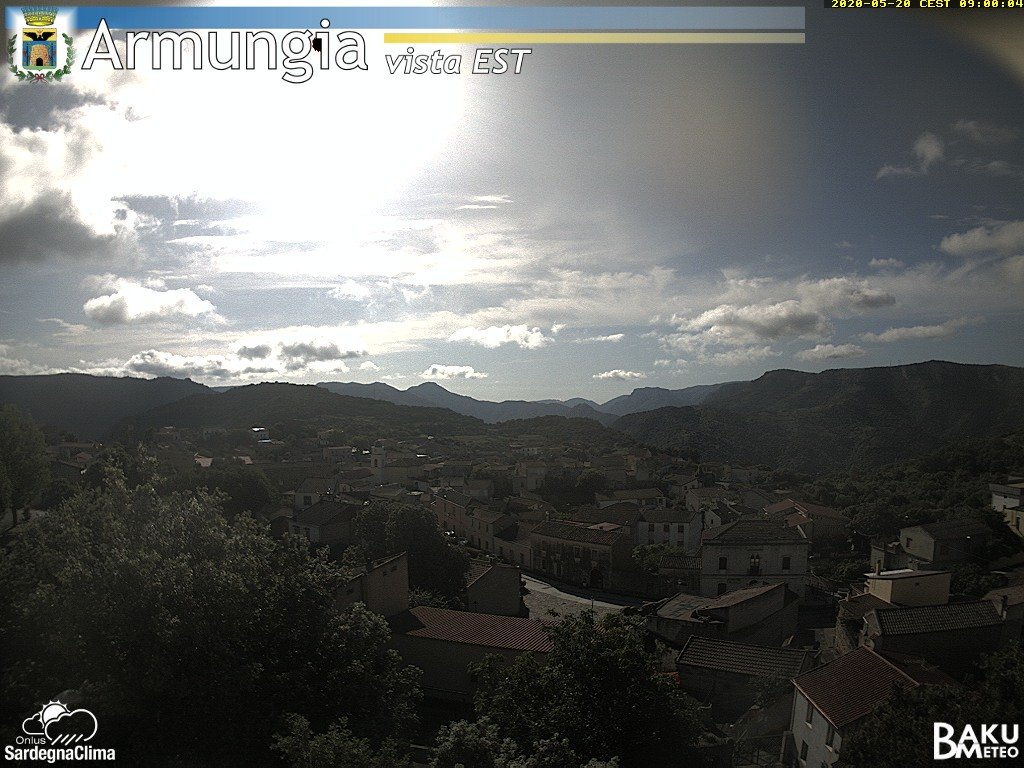 time-lapse frame, Armungia webcam