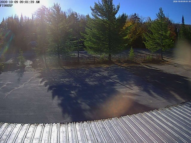 time-lapse frame, The Ole Barn webcam