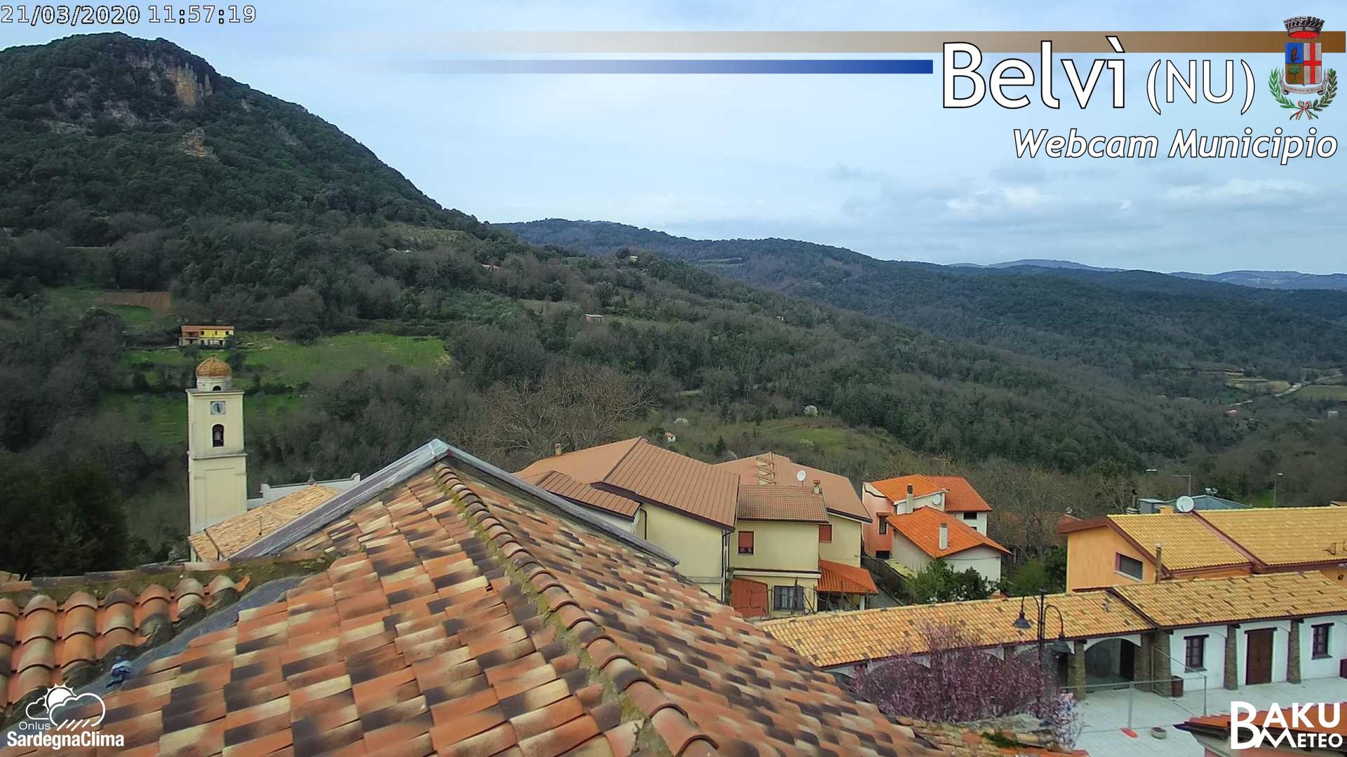 time-lapse frame, Arriva la Primavera a Belvì webcam