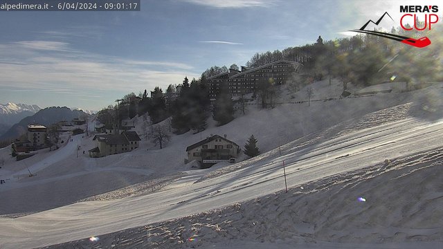 time-lapse frame, Alpe di Mera - Paese webcam