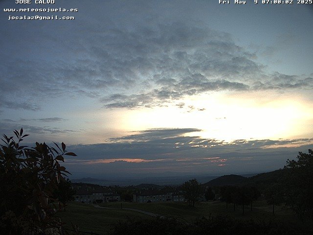 time-lapse frame, SOJUELA webcam