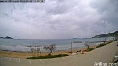 view from Arillas Corfu Live Webcam on 2024-03-26