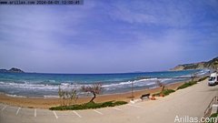 view from Arillas Corfu Live Webcam on 2024-04-01