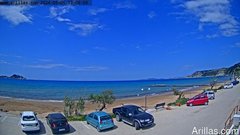 view from Arillas Corfu Live Webcam on 2024-05-01