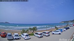 view from Arillas Corfu Live Webcam on 2024-05-17